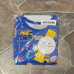 Little Sleepies Colorful Construction Pajama Set